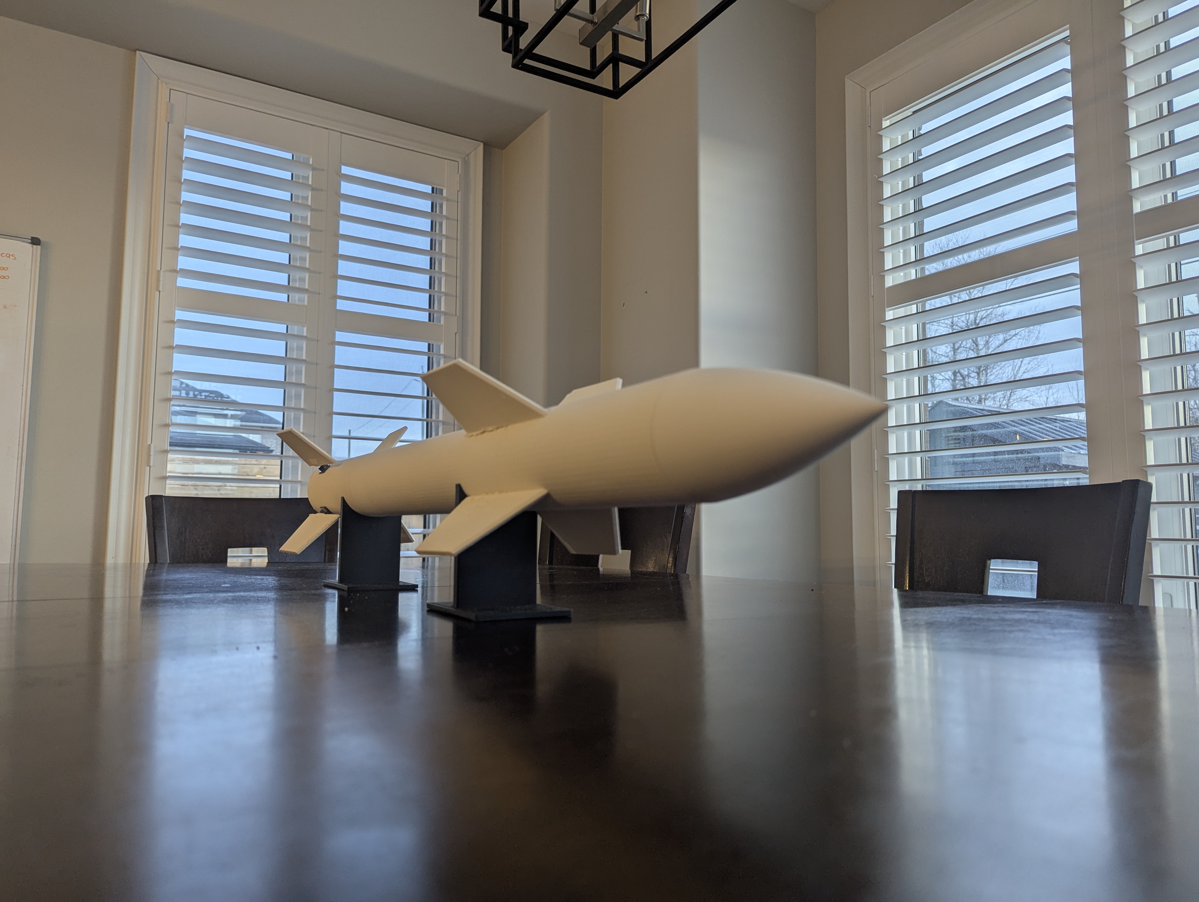 Nicholas Fortune's anti-drone missile